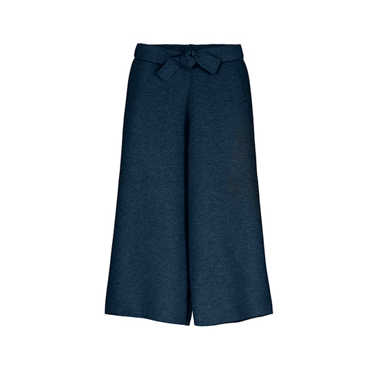 Pantalon culotte tricot 4579 marino