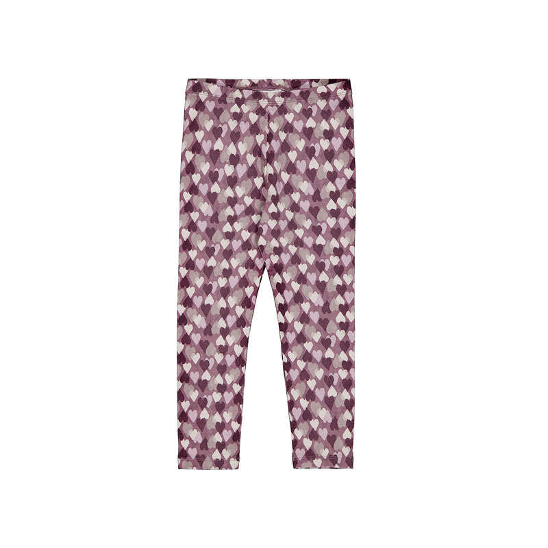 Leggings punto estampado 4701 violeta