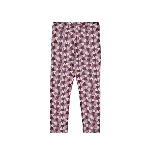 Leggings punto estampado 4701 violeta