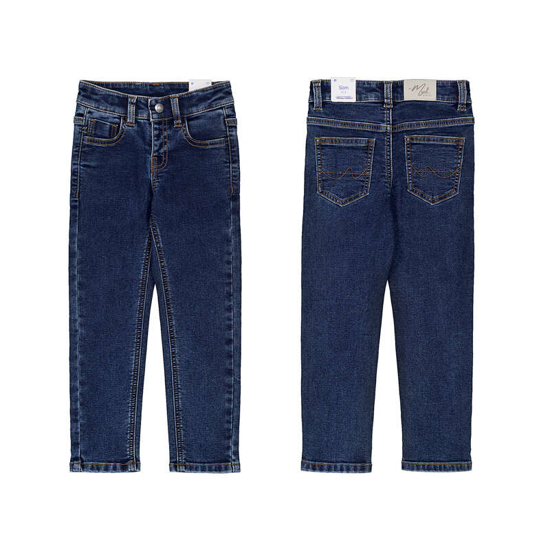 Pantalon soft denim 5b 4516 oscuro