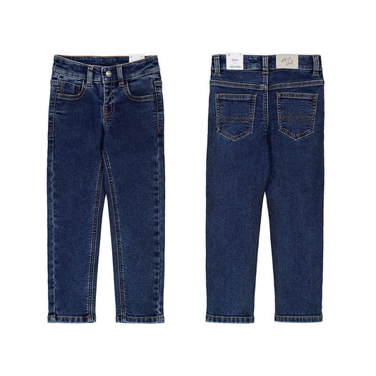 Pantalon soft denim 5b 4516 oscuro
