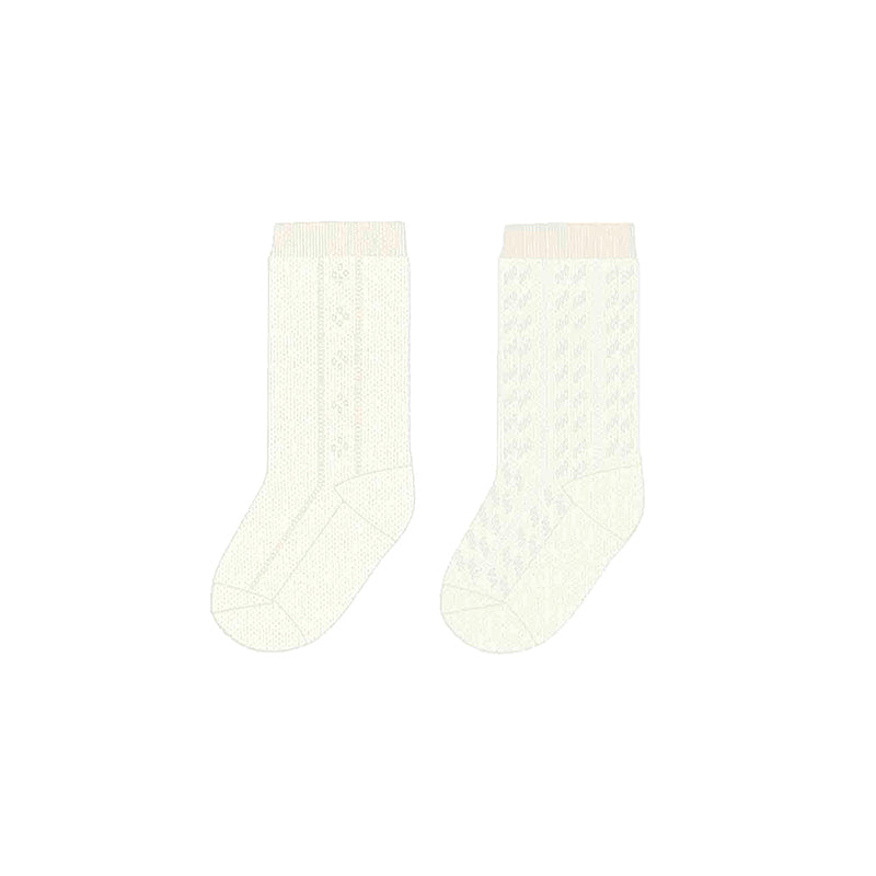 Set 2 calcetines vestir 9920 crudo