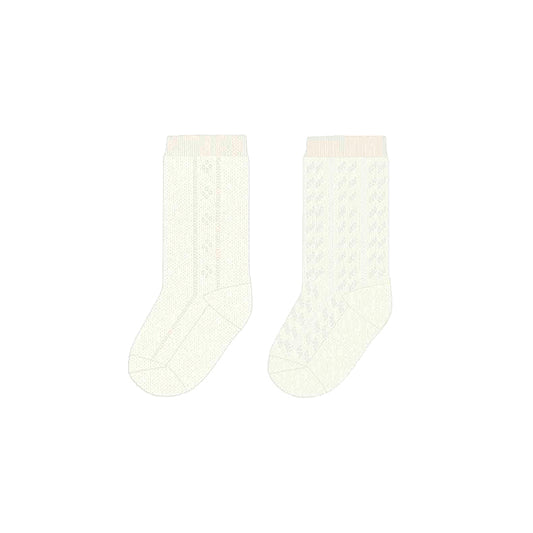 Set 2 calcetines vestir 9920 crudo