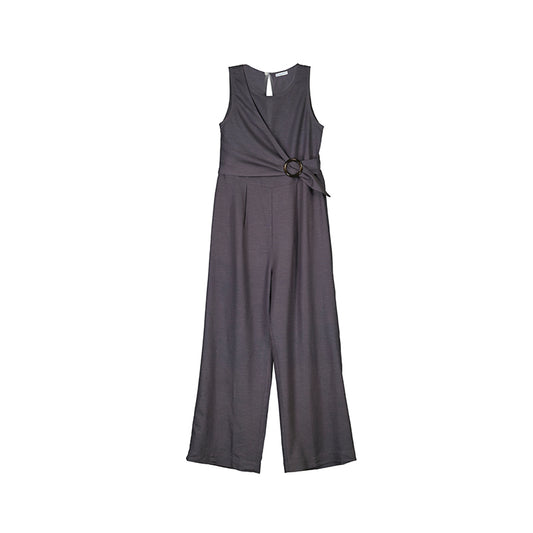 Mono palazzo lino 6862 carbon