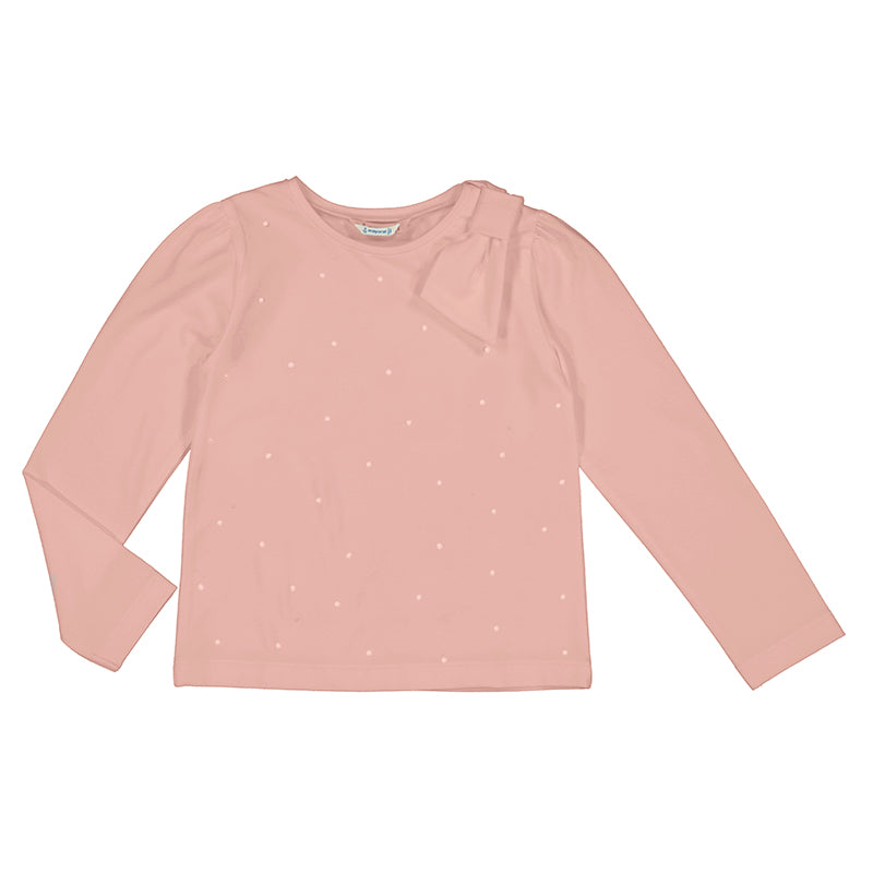 Camiseta lazo 4064 rosado
