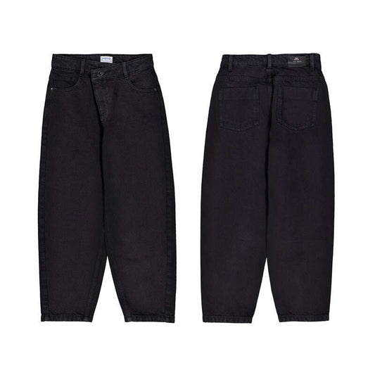 Pantalon sarga barrel 7526 negro