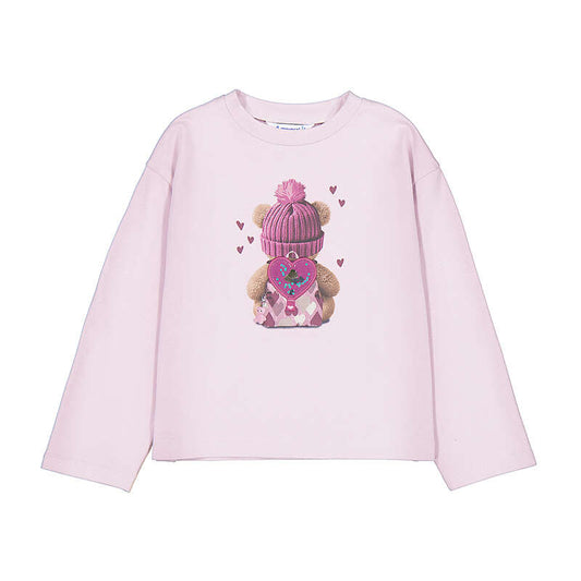 Camiseta m/l 4027  malva