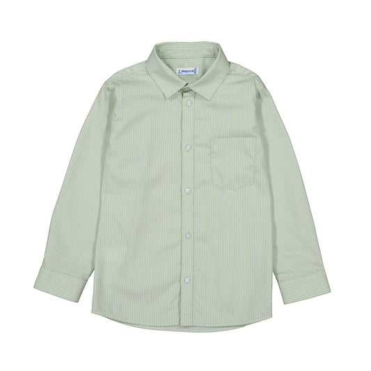 Camisa m/l basica 146 verde
