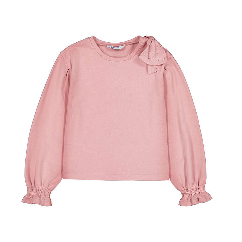 Camiseta m/l lazo strass 4032 chuche