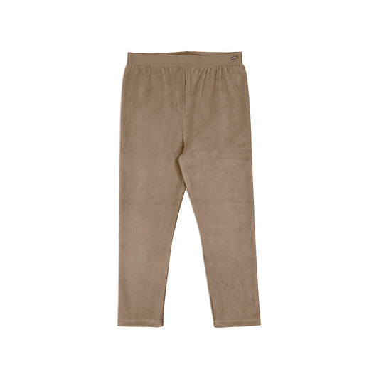 Legging 712 terciopelo básico   moca