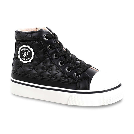 Botin acolchado 46683 44683 negro
