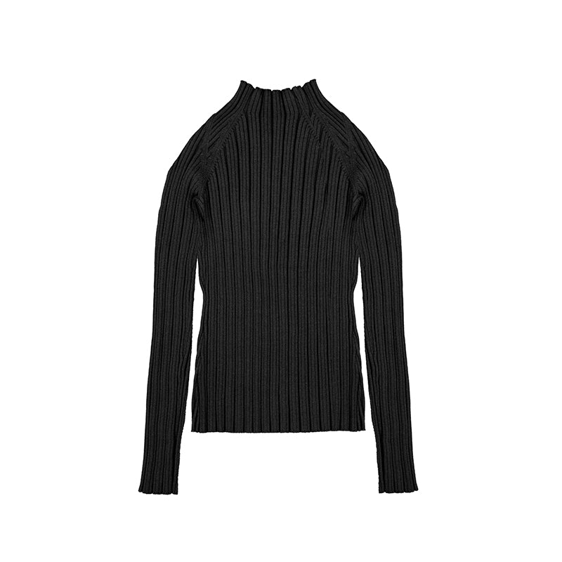 Camiseta m/l embossed 7015 negro