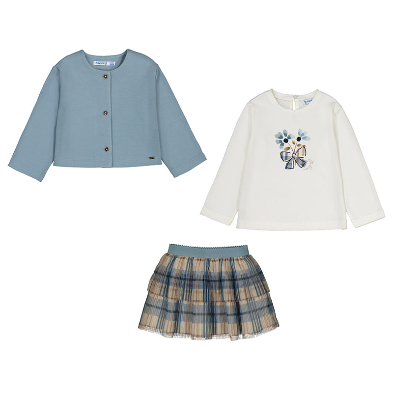 Set falda 3 piezas 2922 blue bell