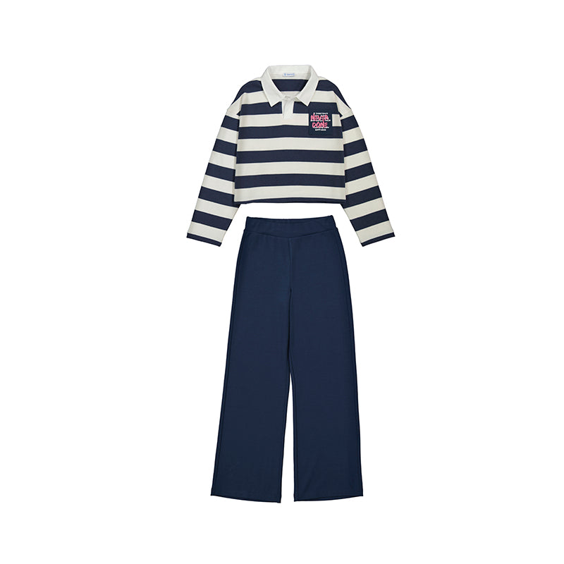 Con. pantalon largo polo 7584 petroleo