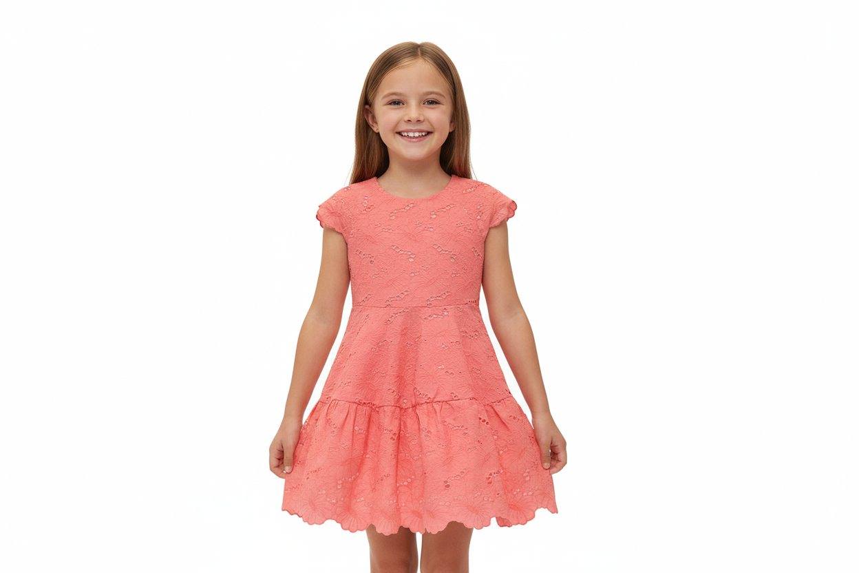 Vestido 6962 coral