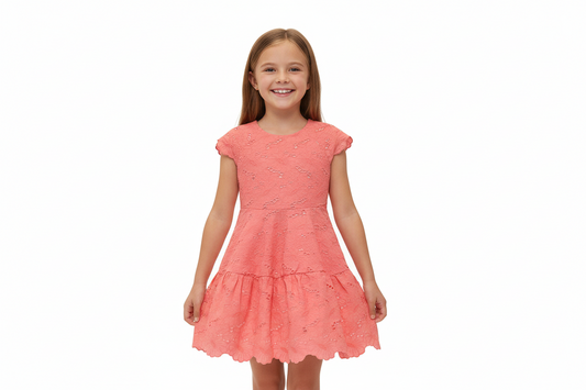 Vestido 6962 coral