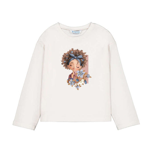Camiseta m/l 4003 crudo