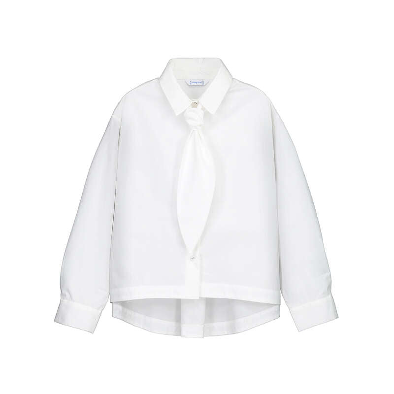 Blusa popelin corbata 7120 nata