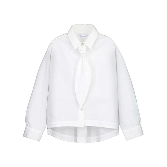 Blusa popelin corbata 7120 nata