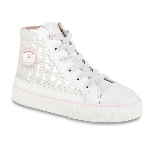 Botin acolchado 44683 46683 blanco