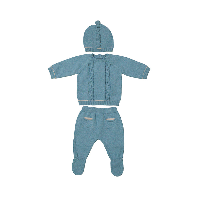 Conj tejido y gorro 2511 iceberg