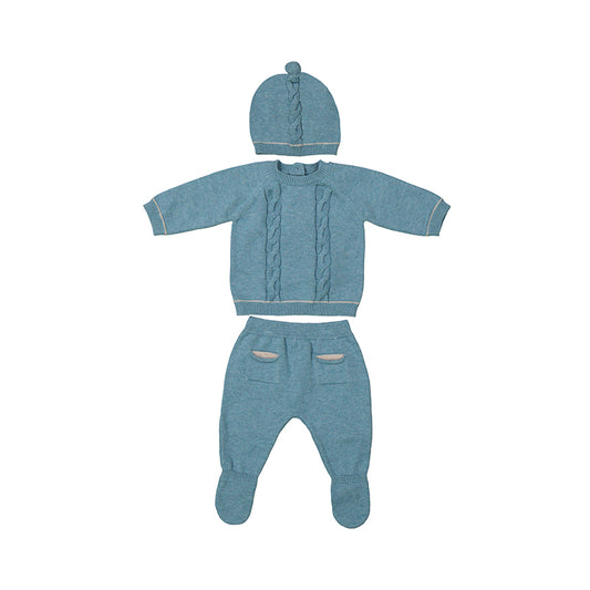 Conj tejido y gorro 2511 iceberg