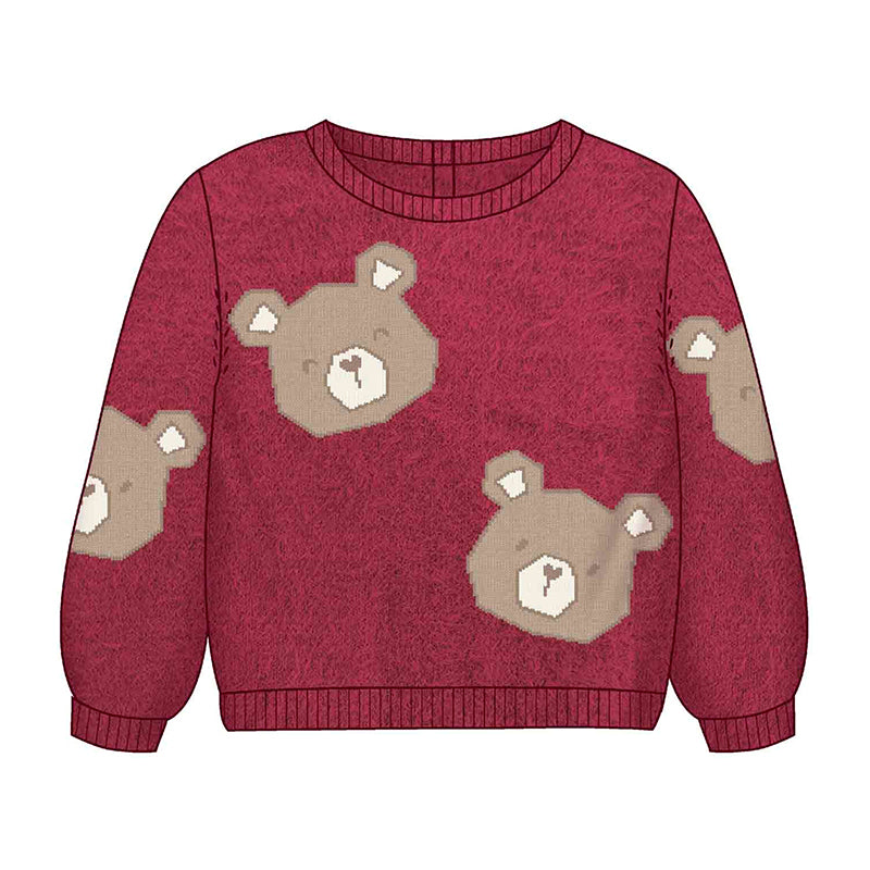 Sueter tejido  2356 rojo