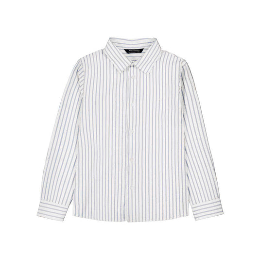 Camisa 874 blanco celeste