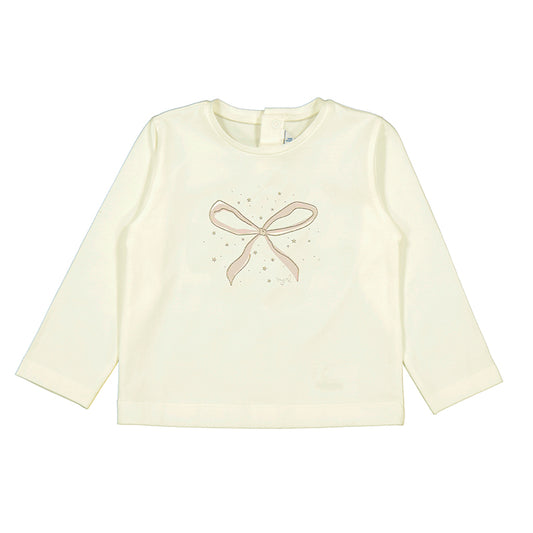 Camiseta basica 116 macchiato y falda 2901 almendra