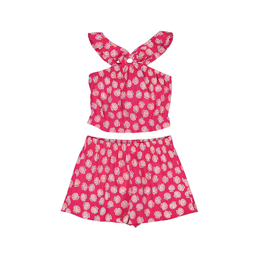 Conjunto short 3212 magenta