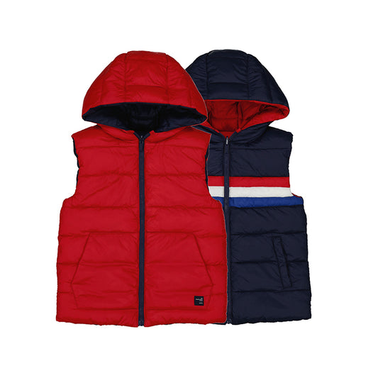 Chaleco reversible  4329 rojo