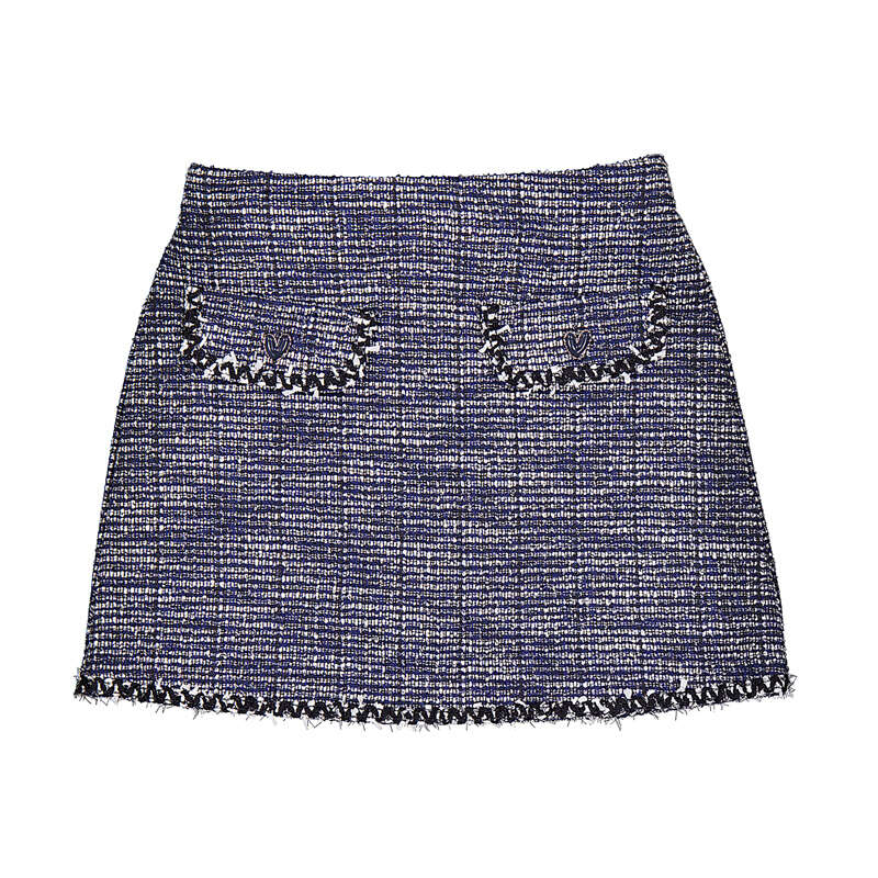 Falda pantalon punto tweed 7935 Noche