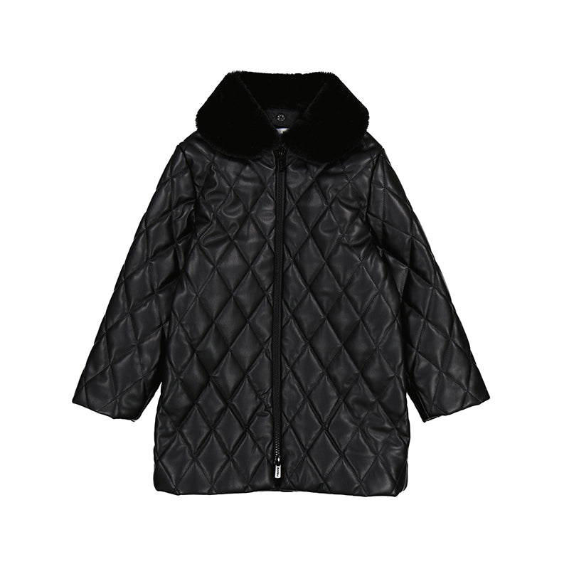 chaqueton soft  pu 4445 negro