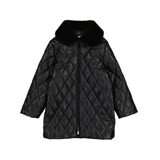 chaqueton soft  pu 4445 negro