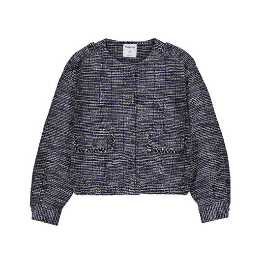 Chaqueta punto tweed 7433 noche