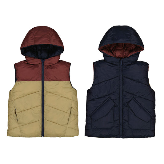chaleco reversible 4382 marino