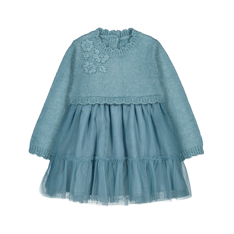 Vestido 2905 blue bell