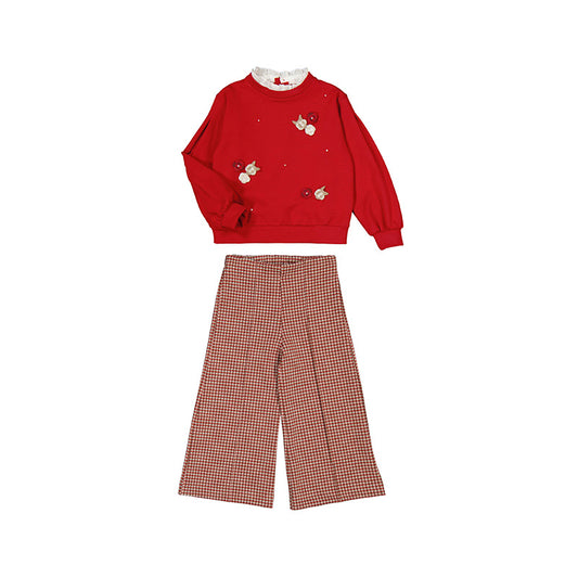 Conj pantalon 4507 rojo
