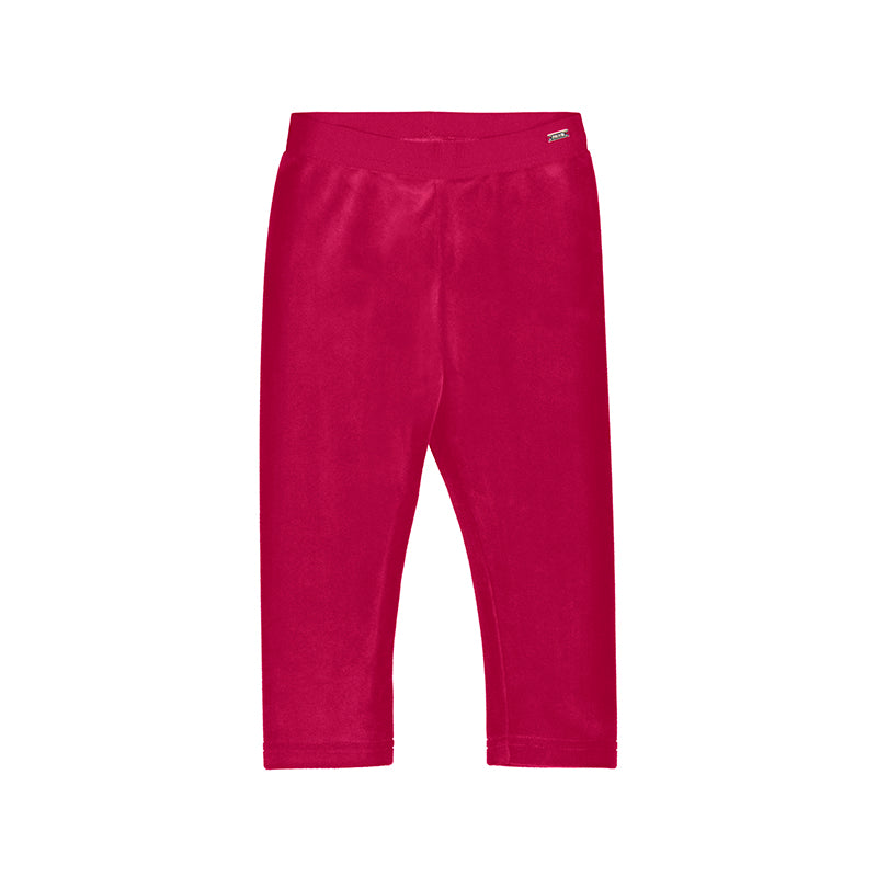 Leggings terciopelo basico 727 rojo