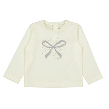 Cargar imagen en el visor de la galería, Camiseta basica 116 nata y falda 2901 plomo
