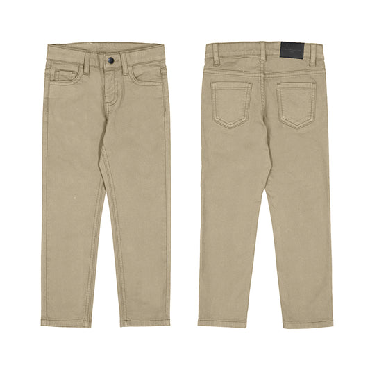 Pant. chino slim 517 anacardo