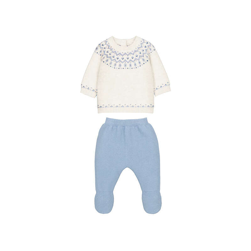 Conj. polaina tricot 2505 lluvia