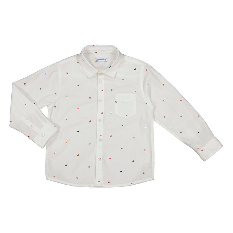 Camisa m/l 4110 blanco