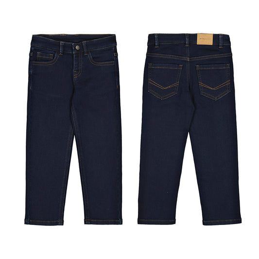 pantalon soft denim 5b 4571 dark indig