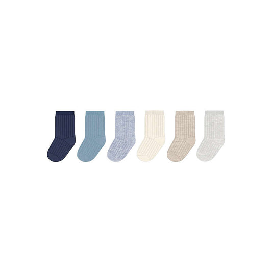Set 6 calcetines 9110 azules