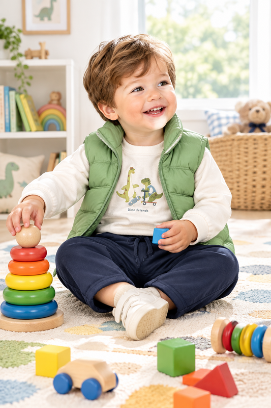 Conjunto pantalon, sudadera y chaleco 2687 laurel