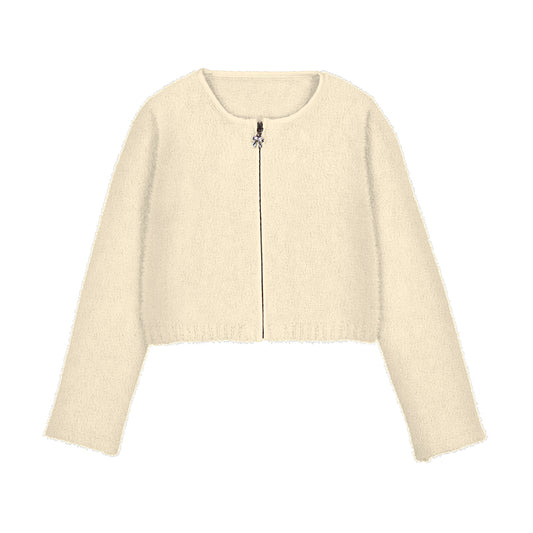 Rebeca tricot pelo 4310 almendra