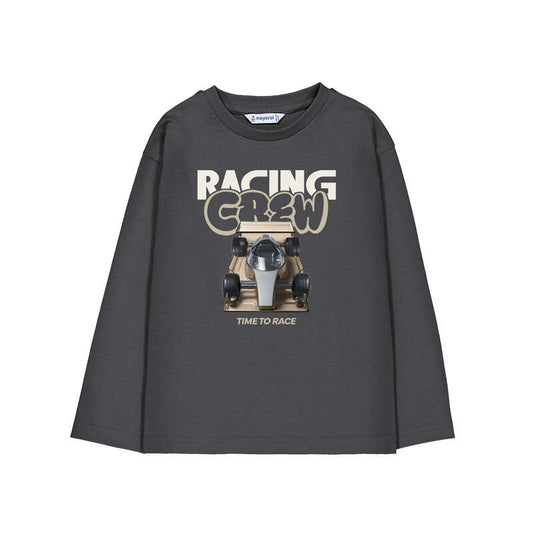 Camiseta m/l "racing" 4020 Pizarra