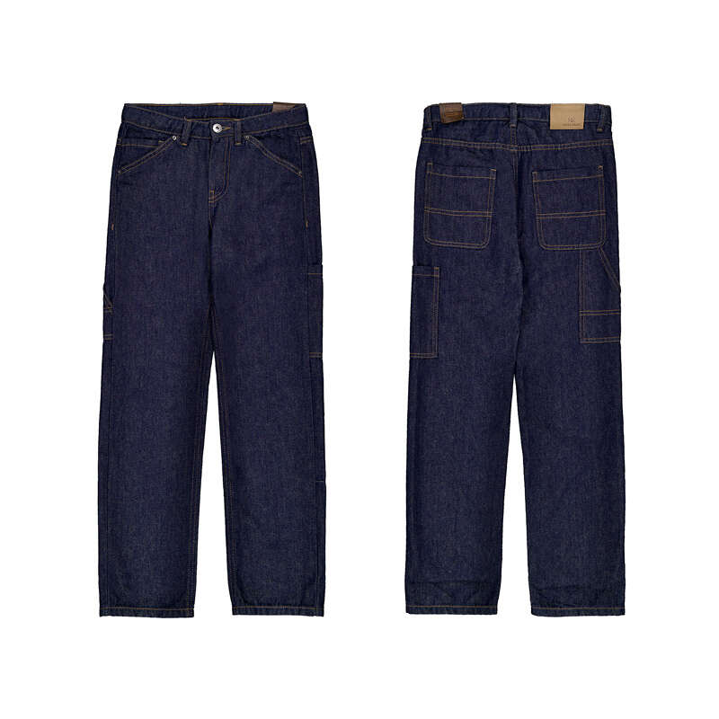 Pantalon denim loose fit 7513 Dark indig