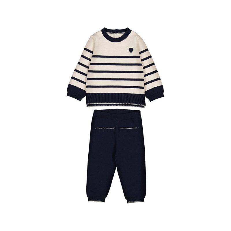 Conj pantalon  tejido 2595 marino